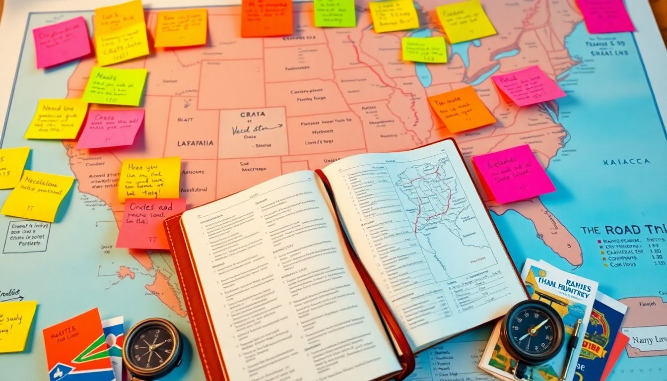 Cross Country Road Trip Planner