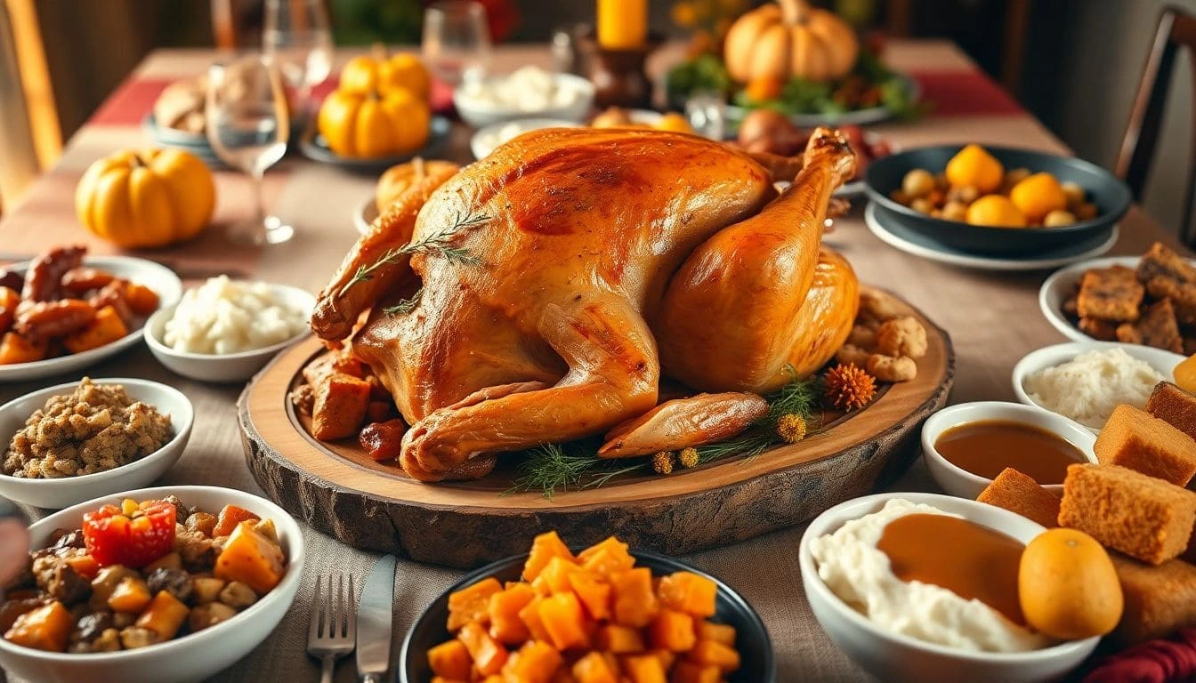 thanksgiving traditional foods